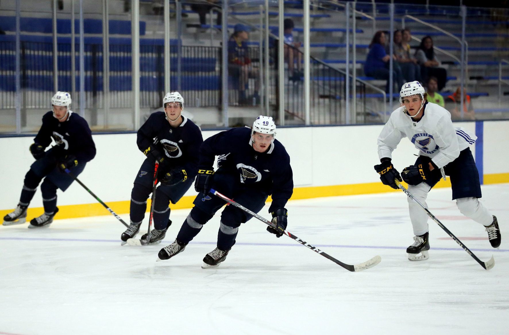 St. Louis Blues pre-season starts, Keean Washkurak